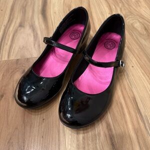 SO Black Mary Jane Kids Shoes